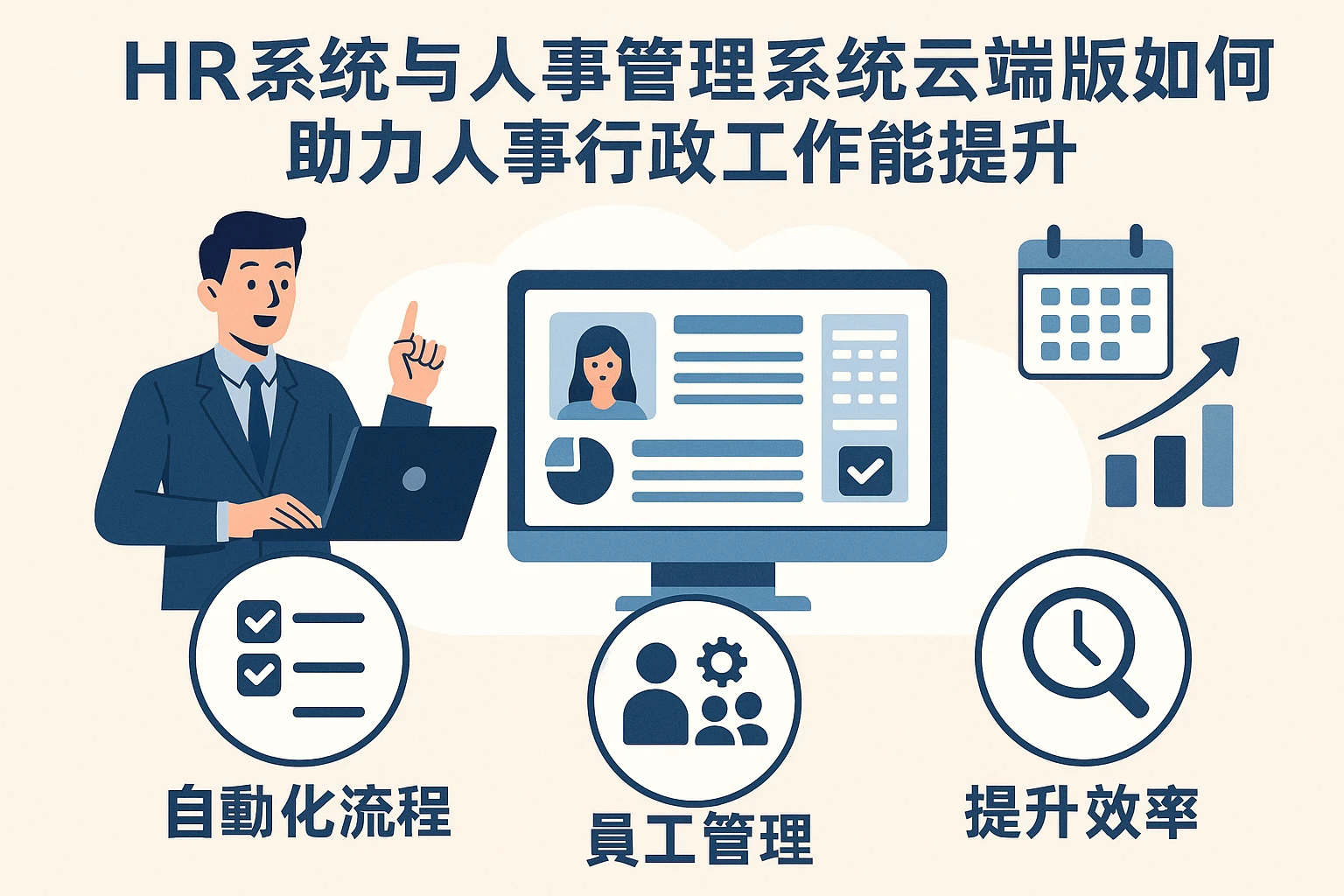 HR系统与人事管理系统云端版如何助力人事行政工作效能提升