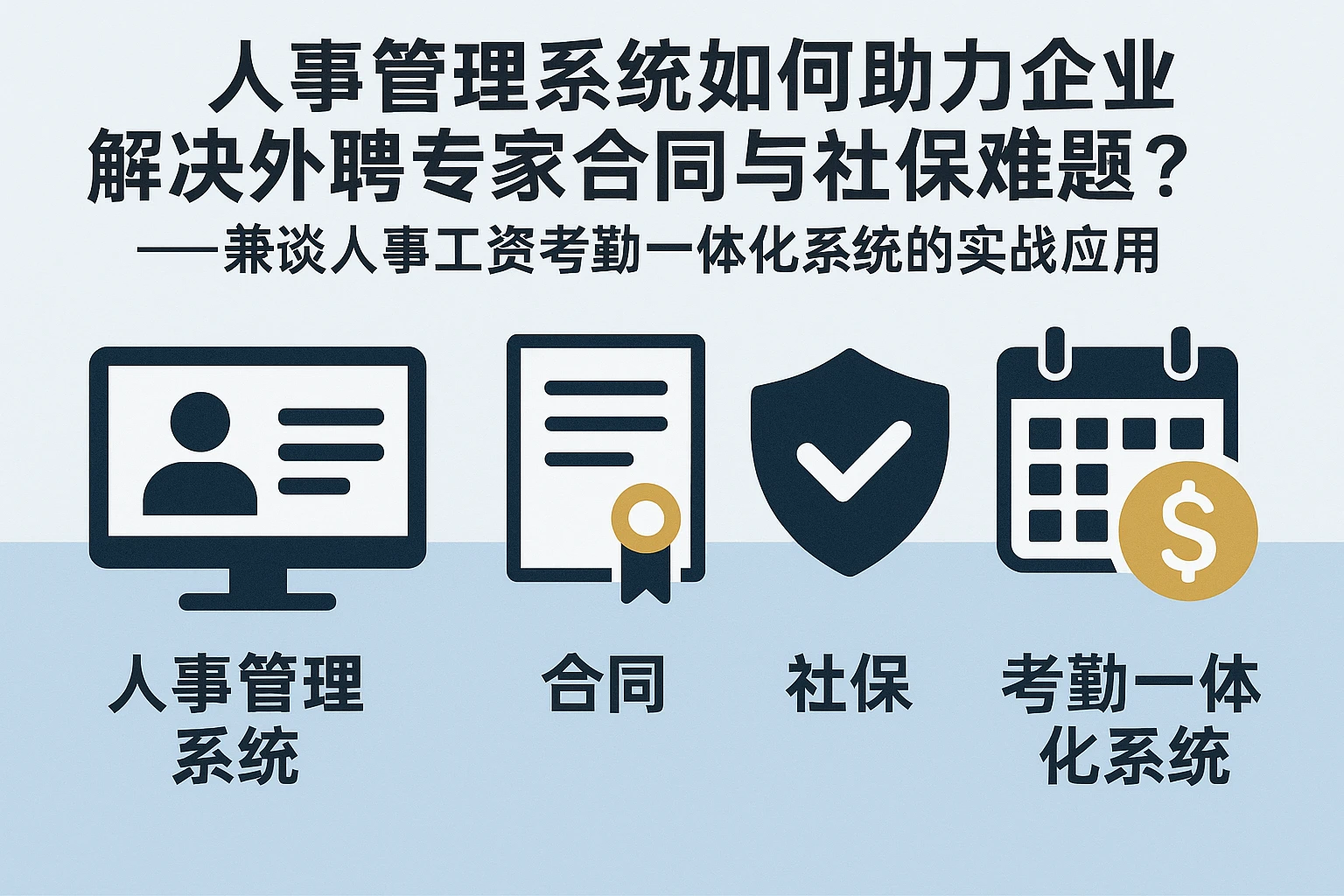 人事管理系统如何助力企业解决外聘专家合同与社保难题？——兼谈人事工资考勤一体化系统的实战应用