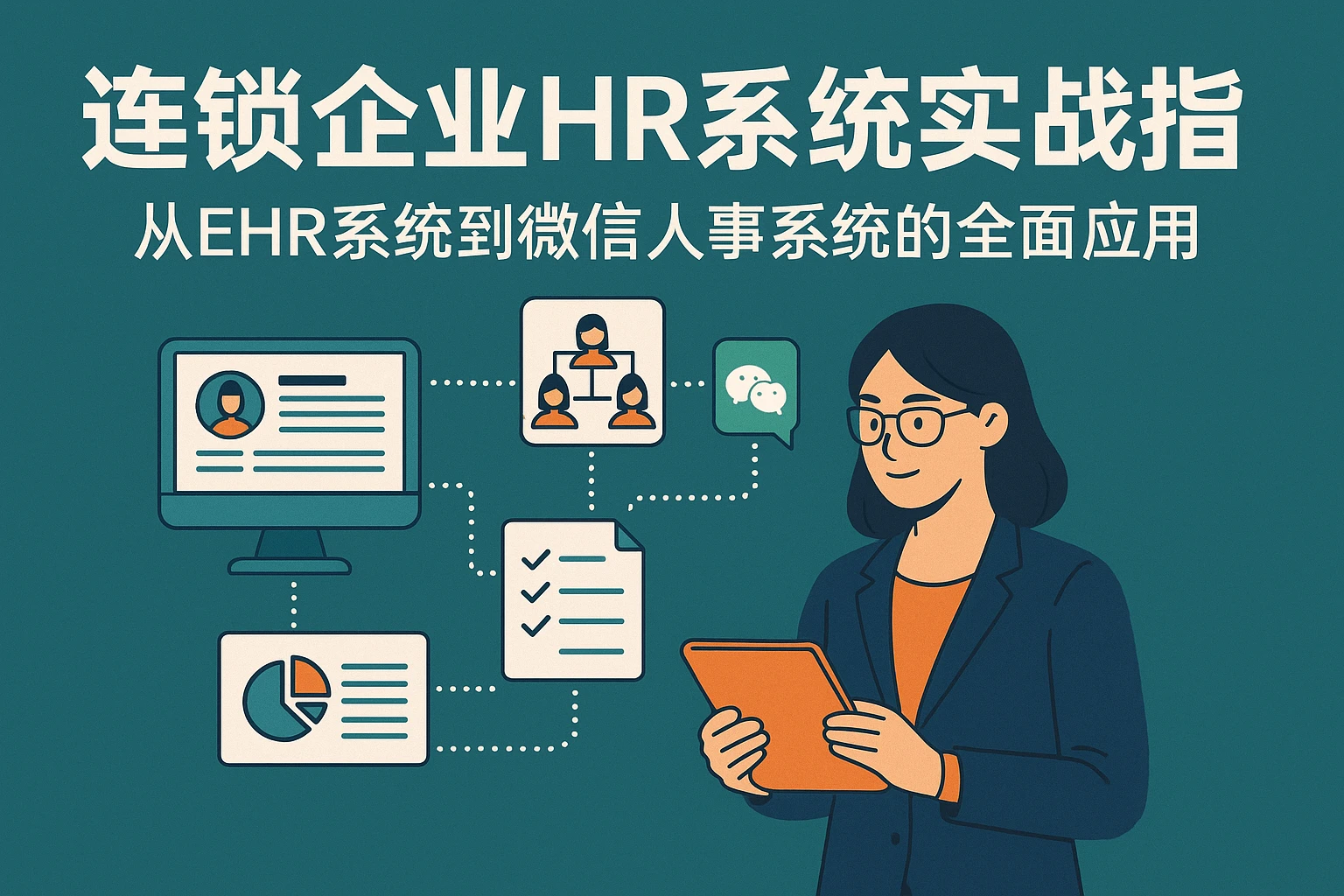 连锁企业HR系统实战指南：从EHR系统到微信人事系统的全面应用