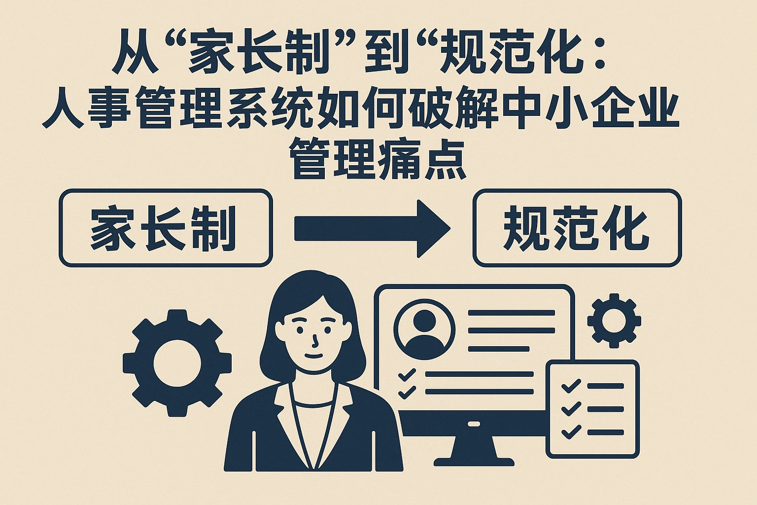 从“家长制”到“规范化”：人事管理系统如何破解中小企业管理痛点