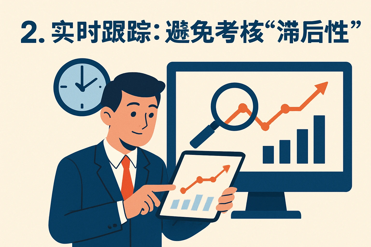 2. 实时跟踪：避免考核“滞后性”