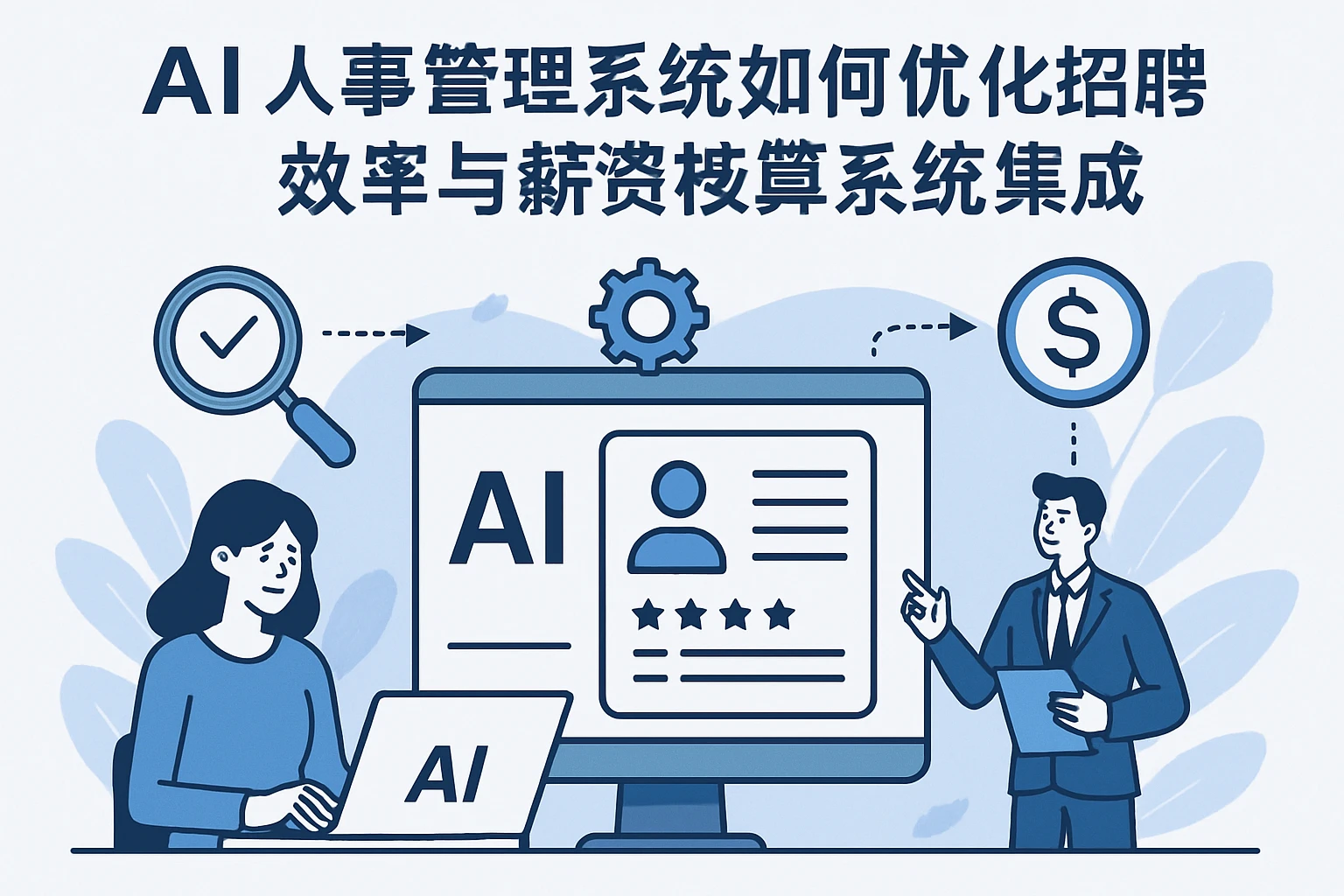AI人事管理系统如何优化招聘效率与薪资核算系统集成