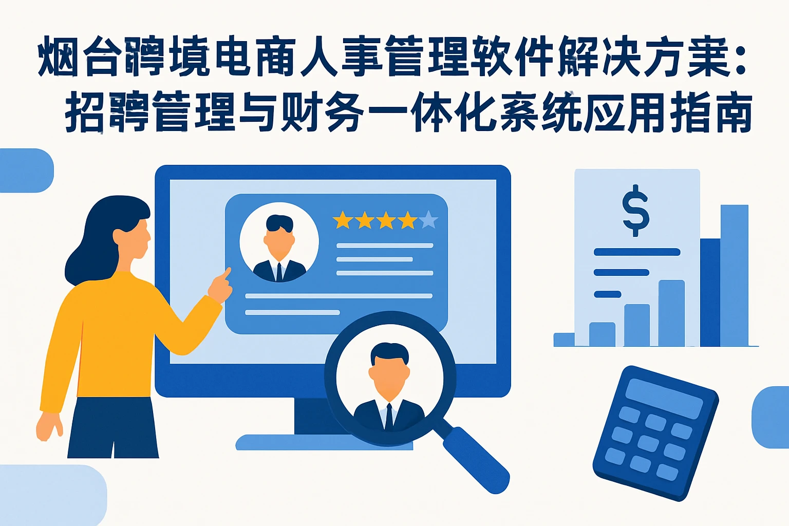 烟台跨境电商人事管理软件解决方案：招聘管理与财务一体化系统应用指南