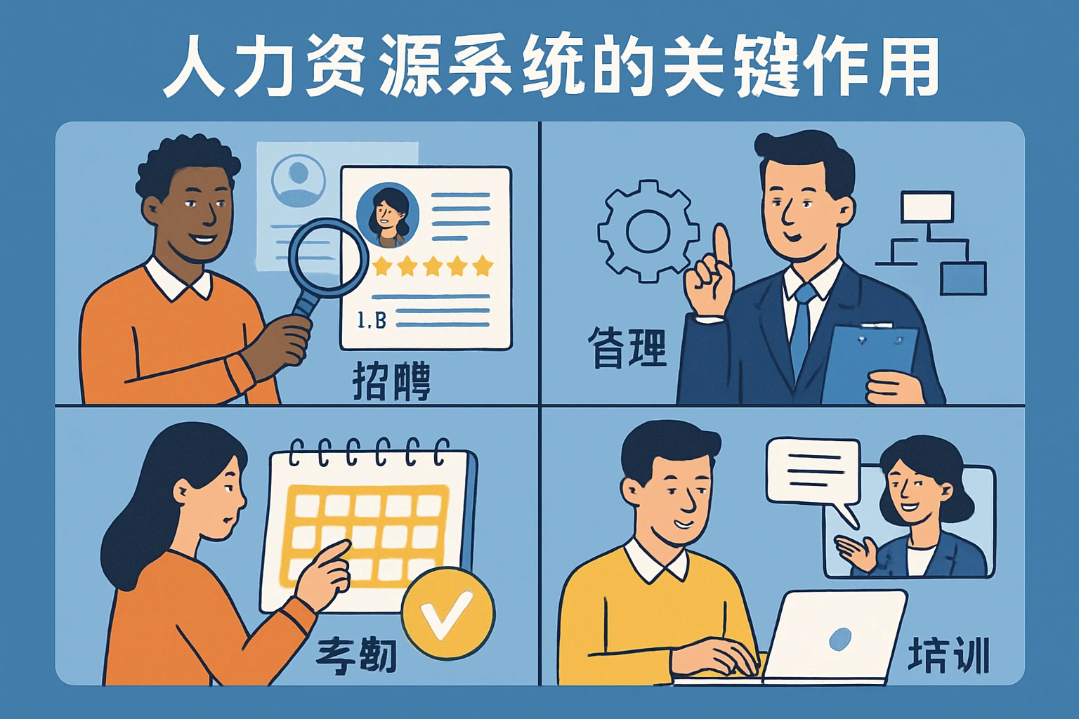 人力资源系统的关键作用