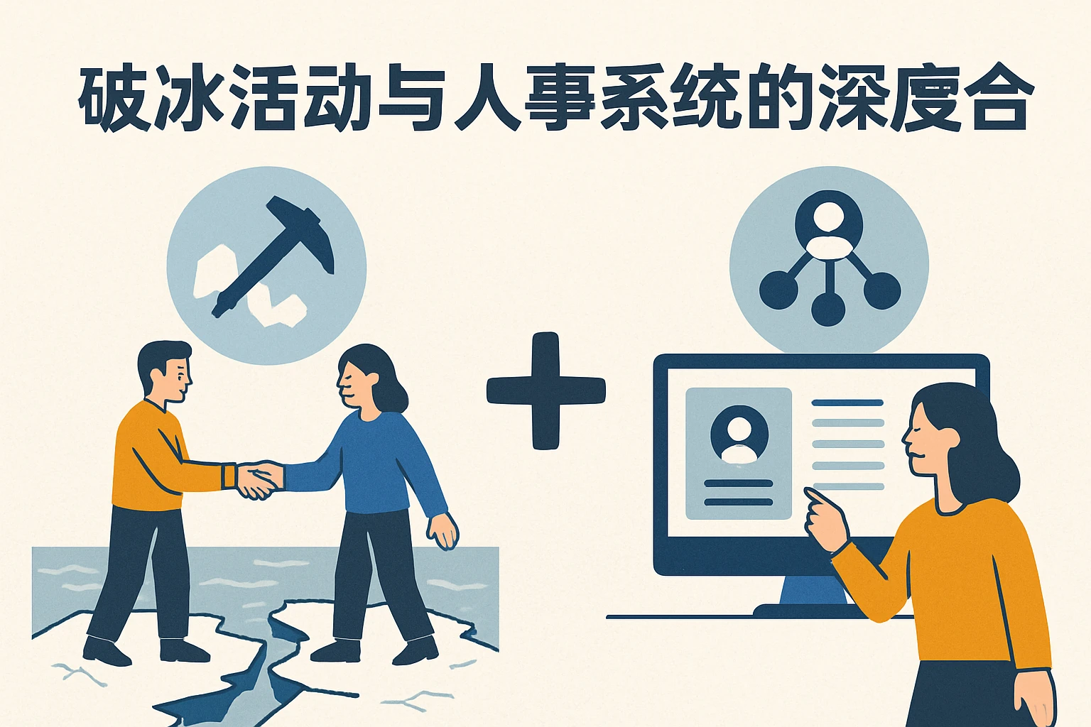破冰活动与人事系统的深度整合