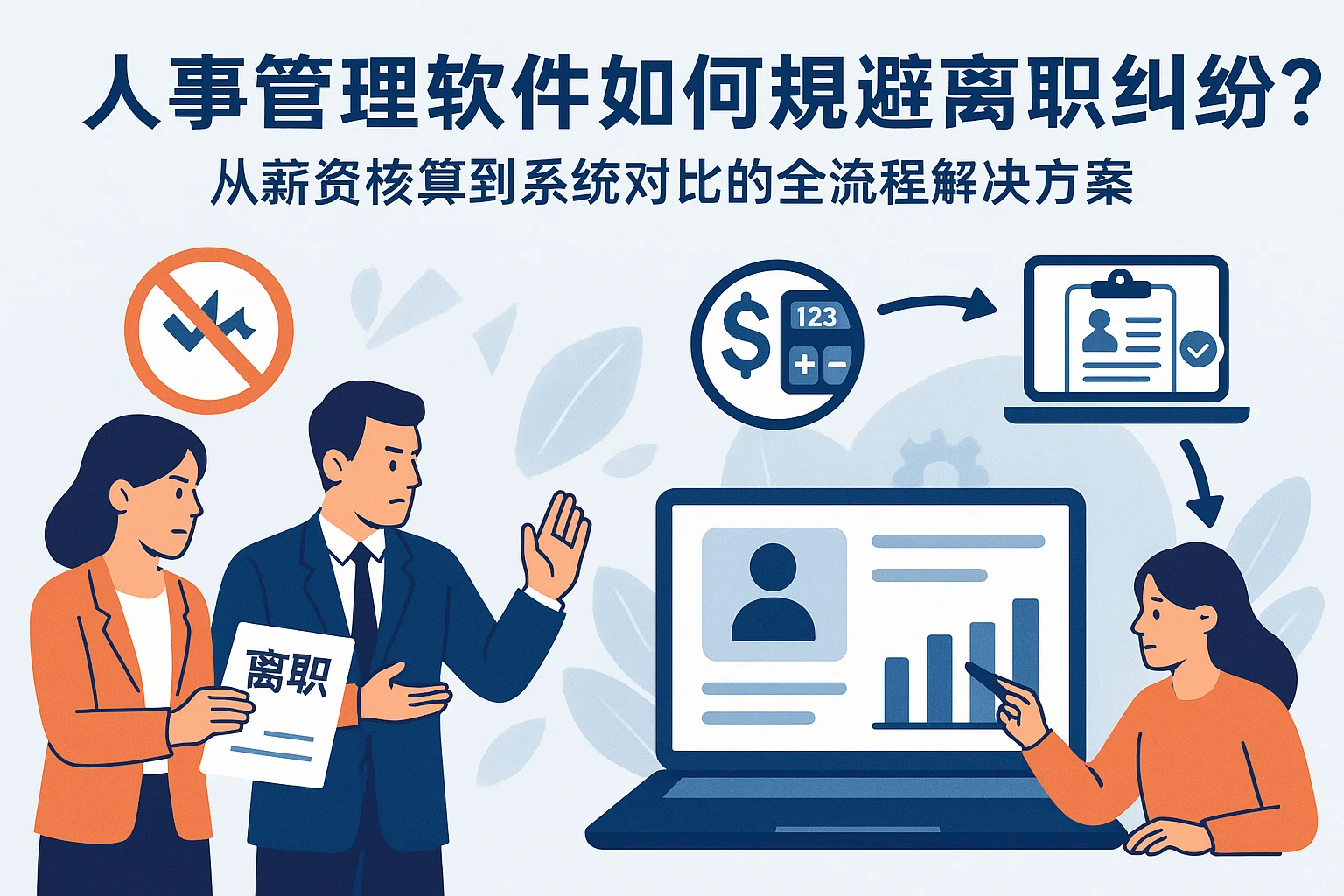 人事管理软件如何规避离职纠纷？从薪资核算到系统对比的全流程解决方案