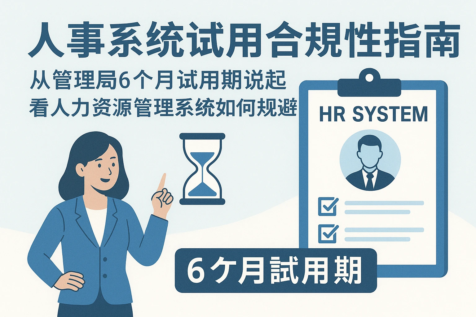 人事系统试用合规性指南：从管理层6个月试用期说起，看人力资源管理系统如何规避风险