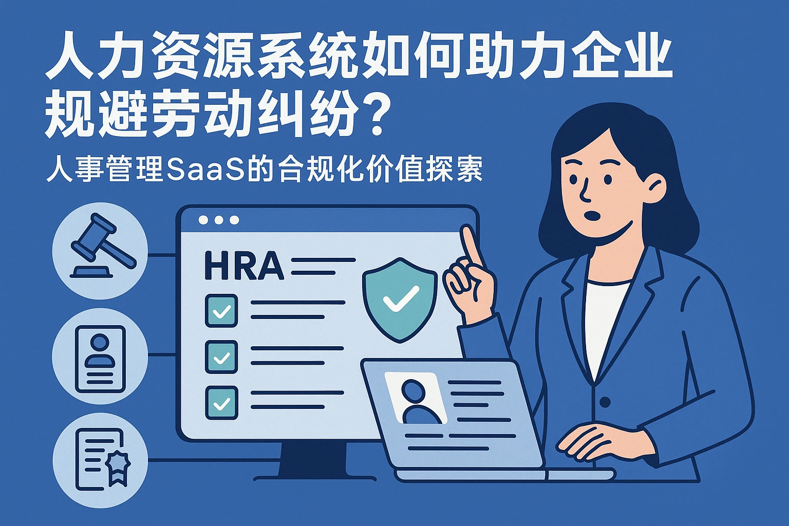 人力资源系统如何助力企业规避劳动纠纷？人事管理SaaS的合规化价值探索
