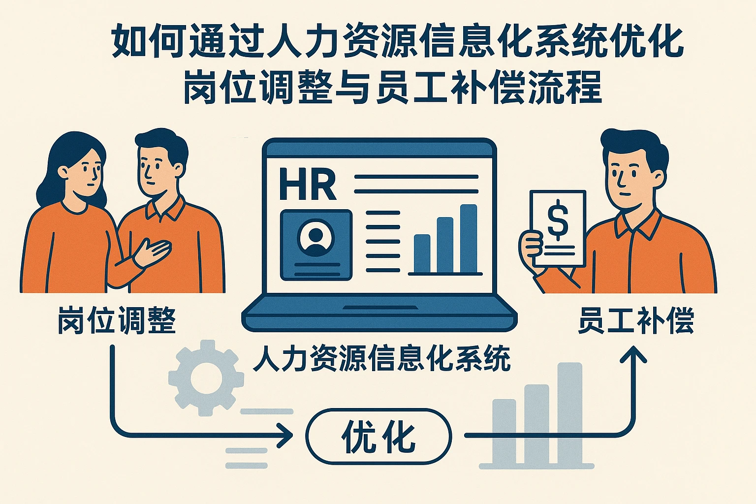 如何通过人力资源信息化系统优化岗位调整与员工补偿流程