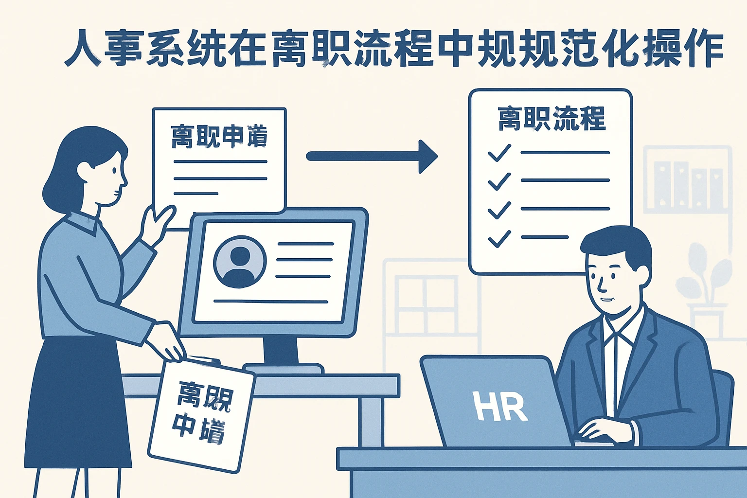 人事系统在离职流程中的规范化操作