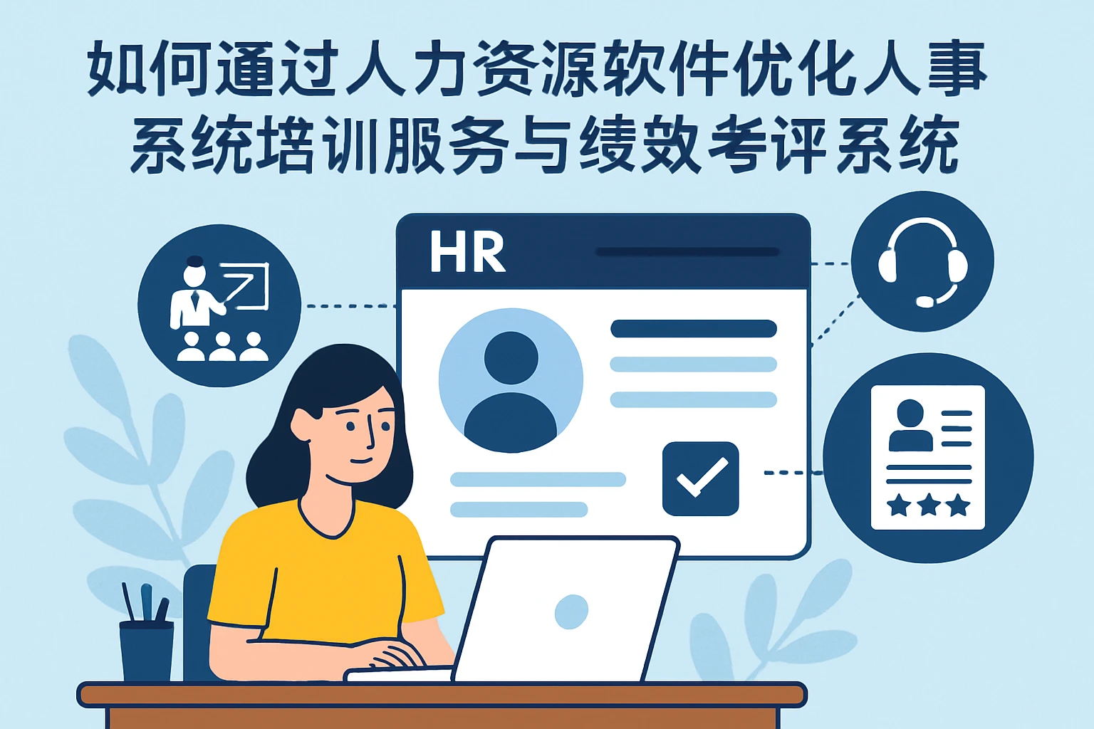 如何通过人力资源软件优化人事系统培训服务与绩效考评系统