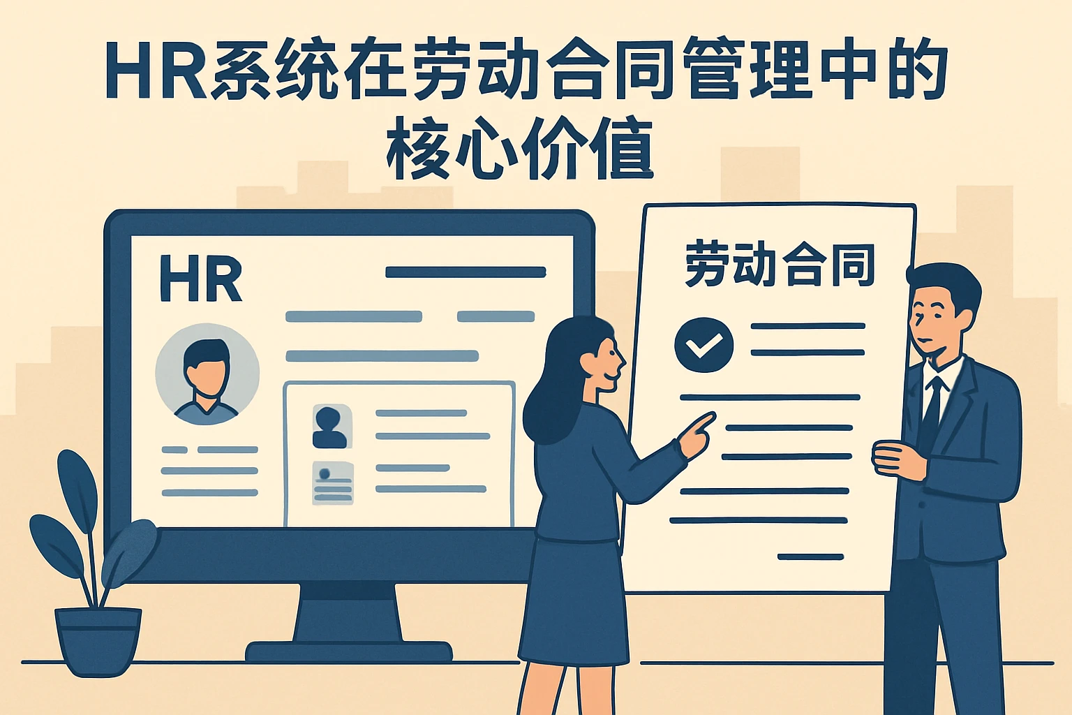 HR系统在劳动合同管理中的核心价值