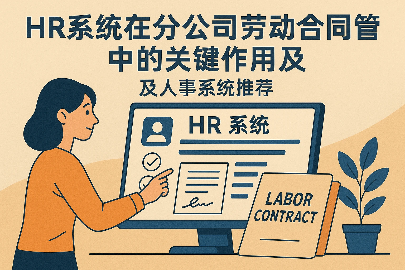 HR系统在分公司劳动合同管理中的关键作用及人事系统推荐