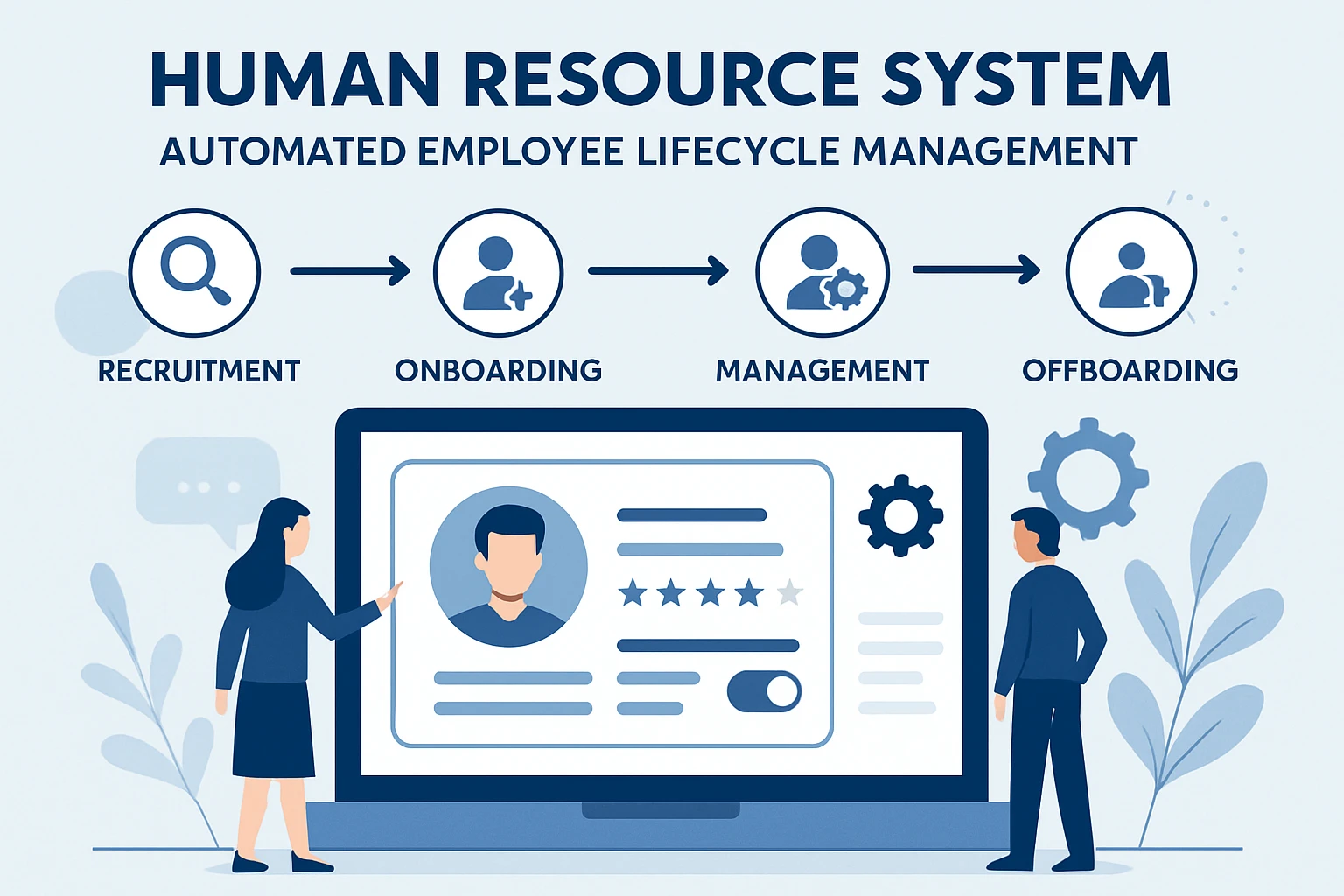 人力资源系统：实现自动化员工生命周期管理