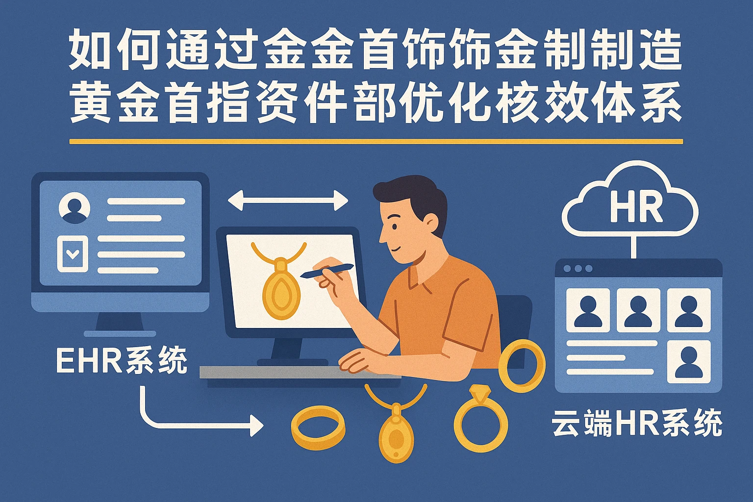 如何通过EHR系统与云端HR系统优化黄金首饰设计部门的绩效考核体系