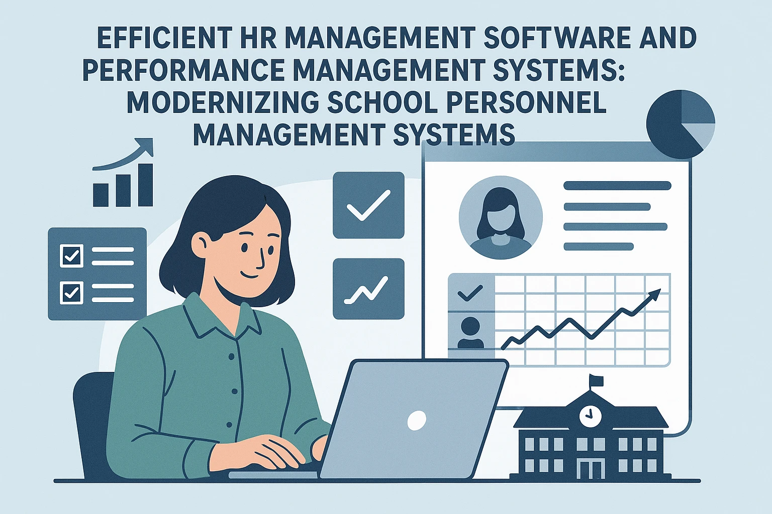 高效HR管理软件与绩效管理系统:学校人事管理系统的现代化变革