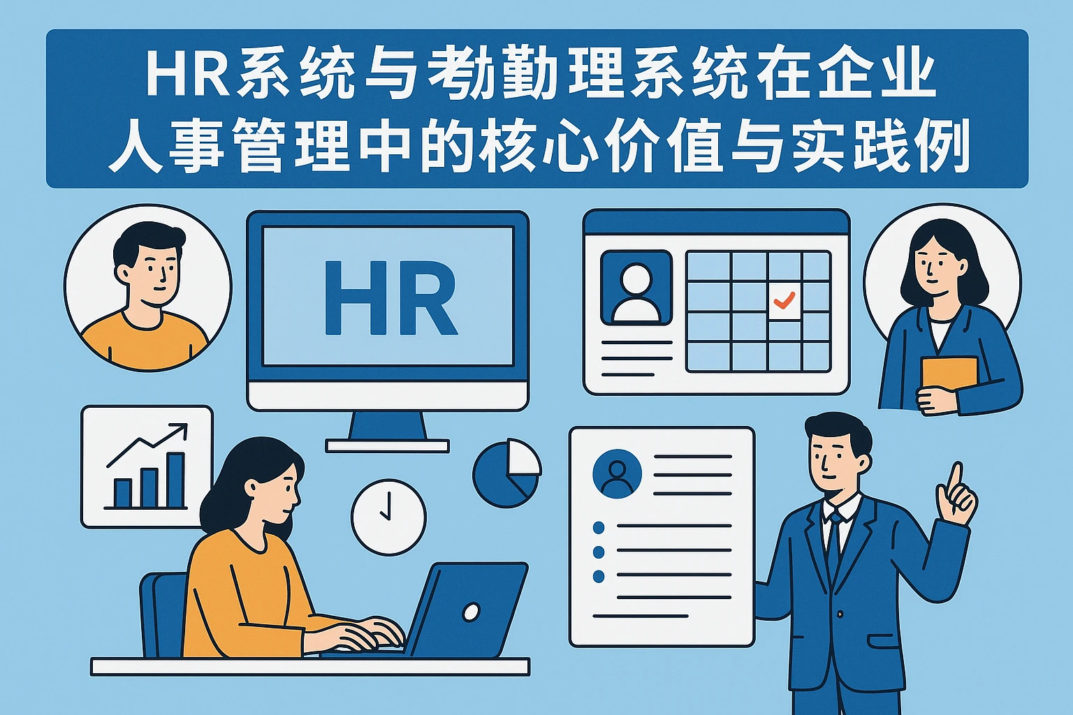 HR系统与考勤管理系统在企业人事管理中的核心价值与实践案例