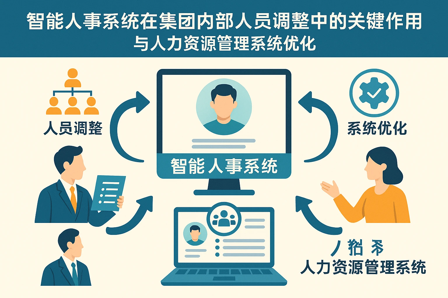 智能人事系统在集团内部人员调整中的关键作用与人力资源管理系统优化
