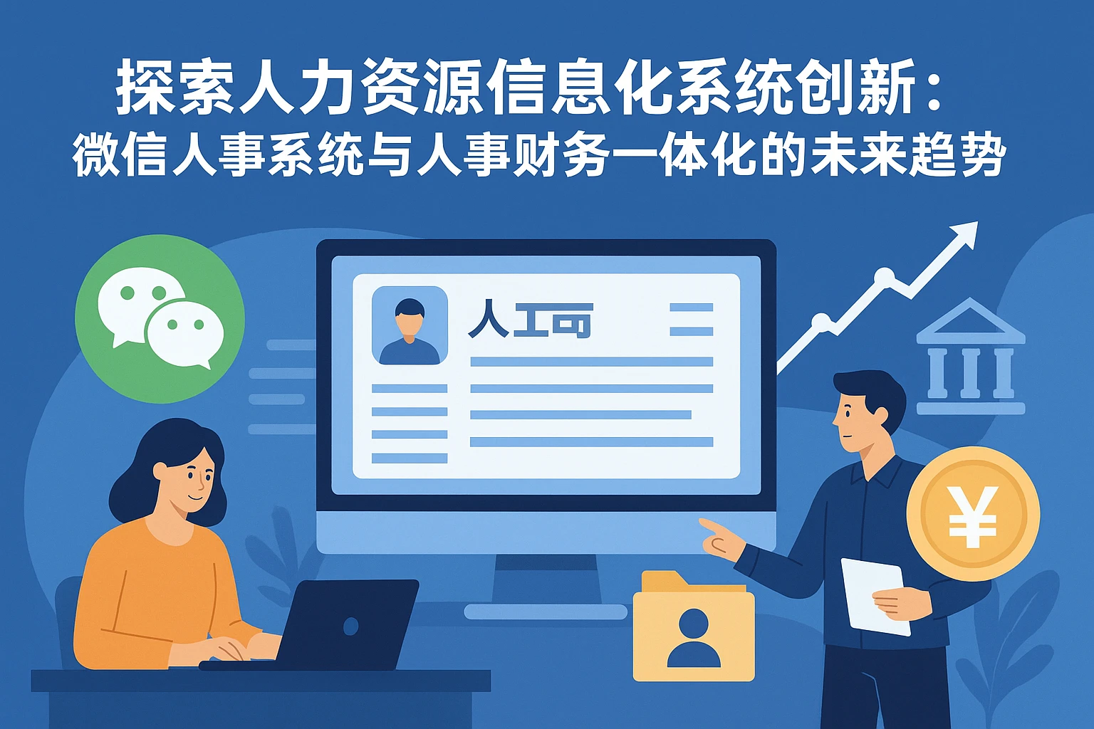 探索人力资源信息化系统创新:微信人事系统与人事财务一体化的未来趋势
