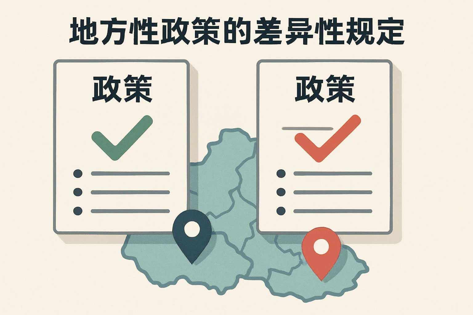地方性政策的差异性规定