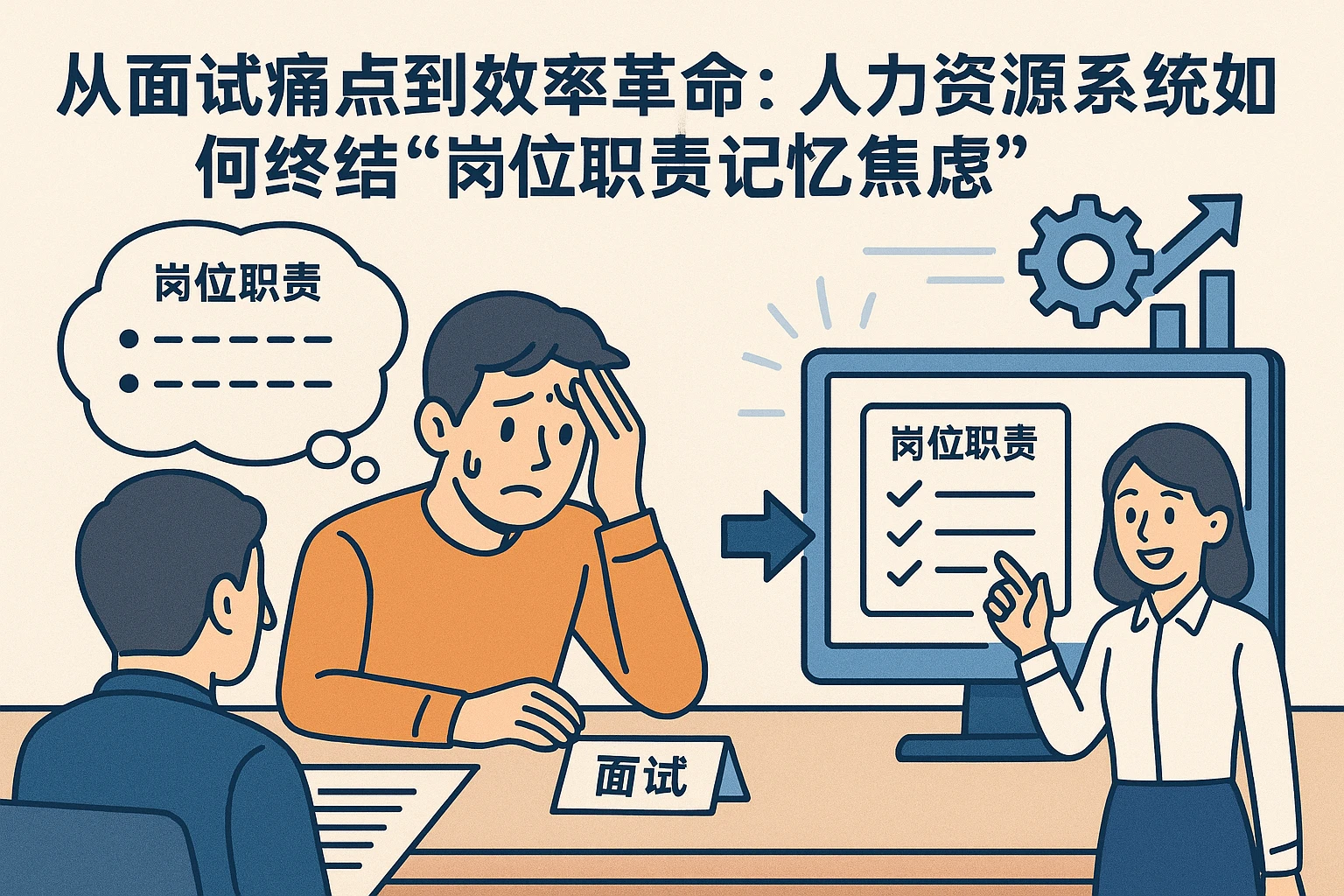从面试痛点到效率革命:人力资源系统如何终结“岗位职责记忆焦虑”