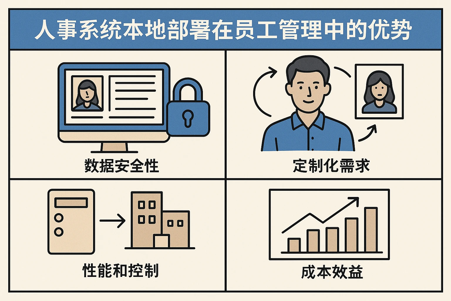 人事系统本地部署在员工管理中的优势