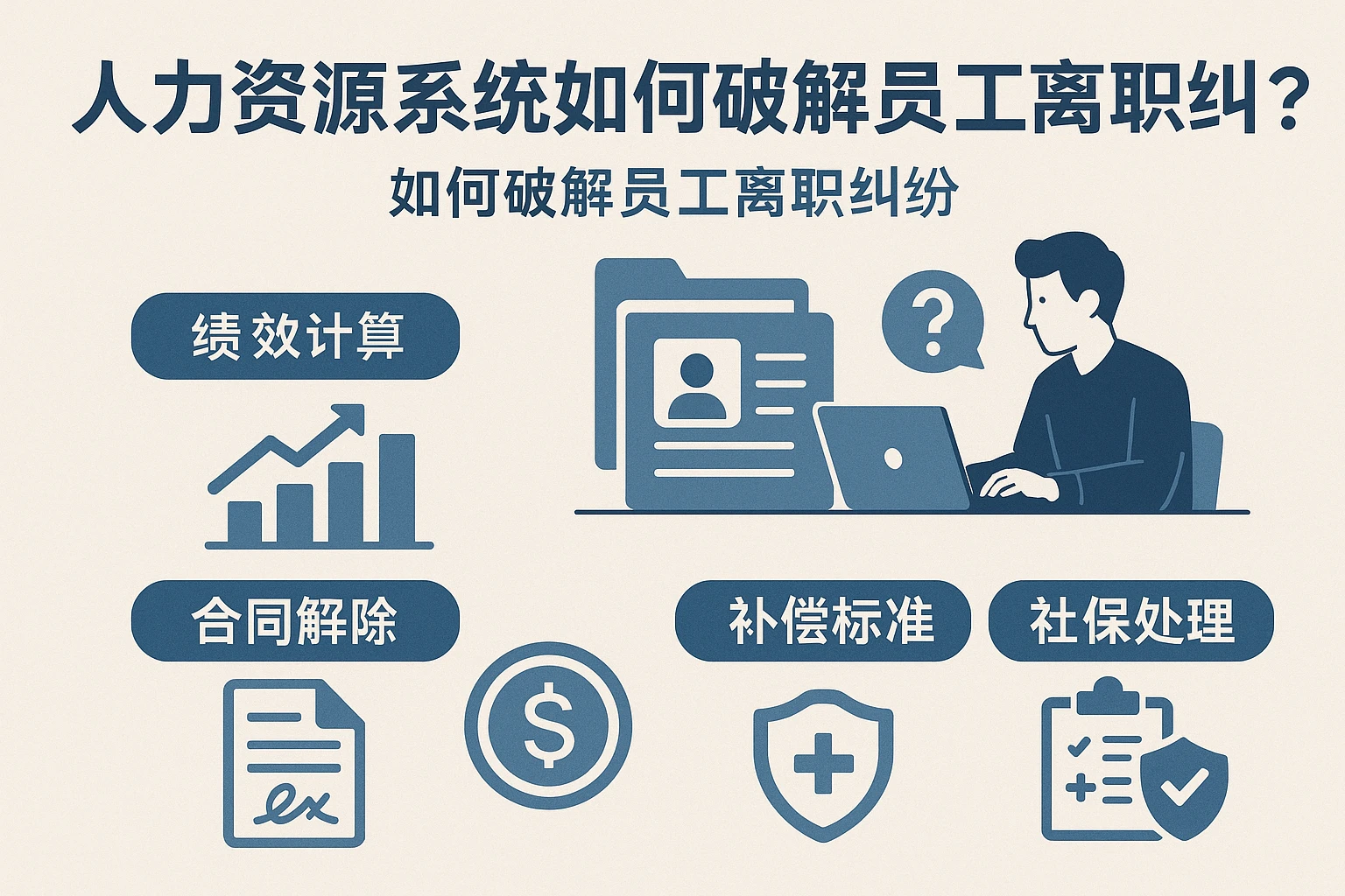 人力资源系统如何破解员工离职纠纷？从绩效计算到社保处理的实操指南