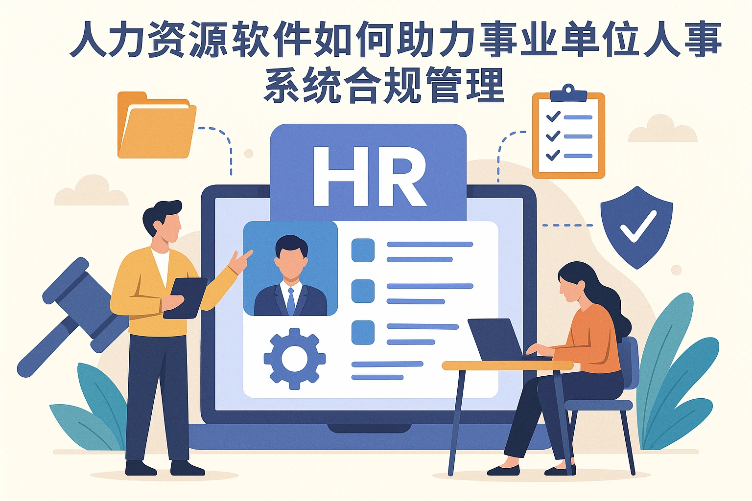 人力资源软件如何助力事业单位人事系统合规管理