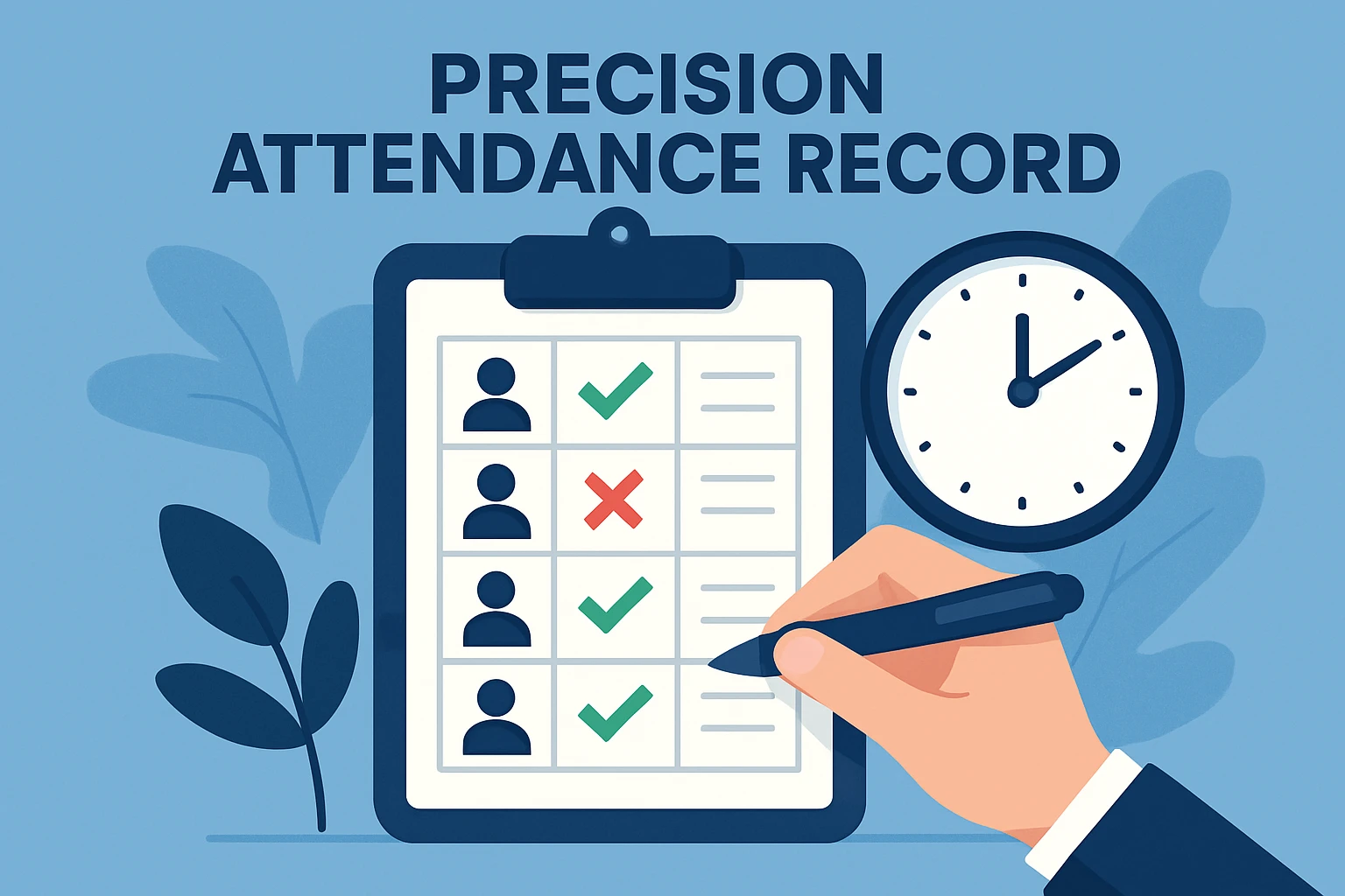 考勤记录的精确化