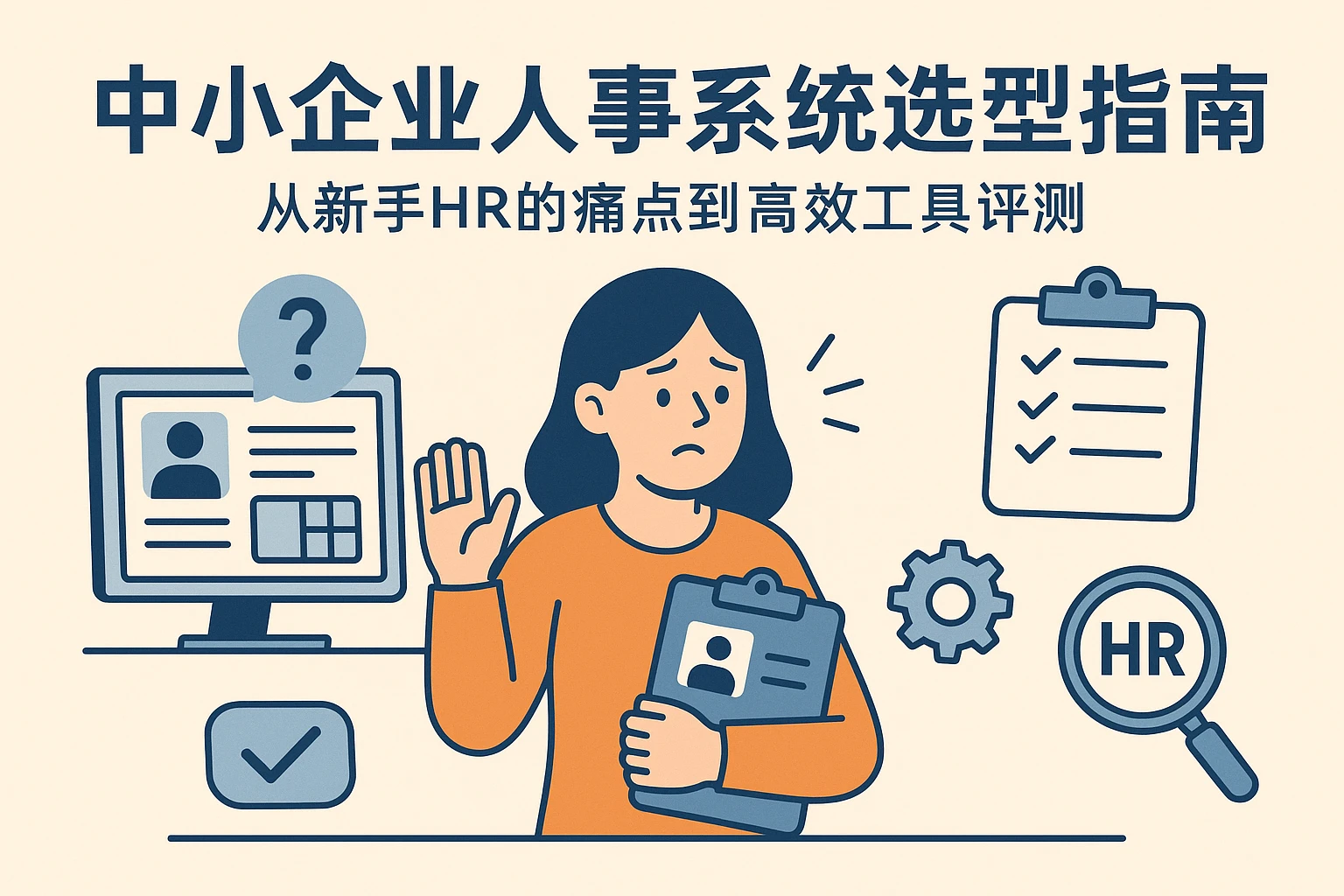 中小企业人事系统选型指南:从新手HR的痛点到高效工具评测