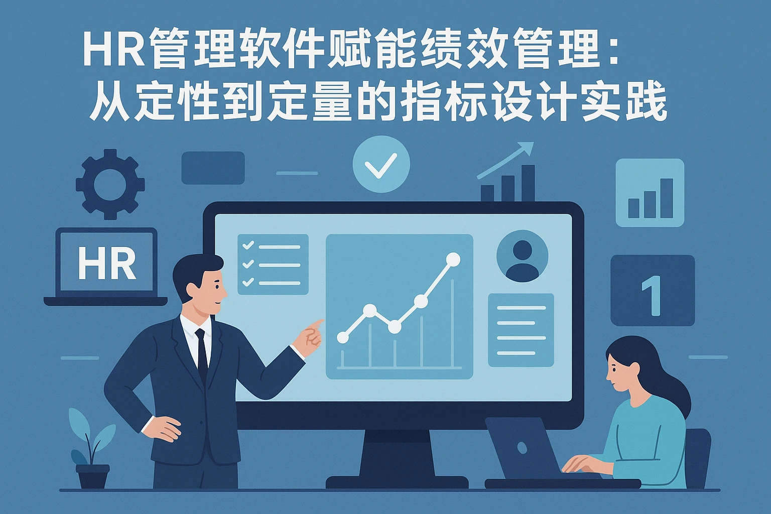 HR管理软件赋能绩效管理:从定性到定量的指标设计实践