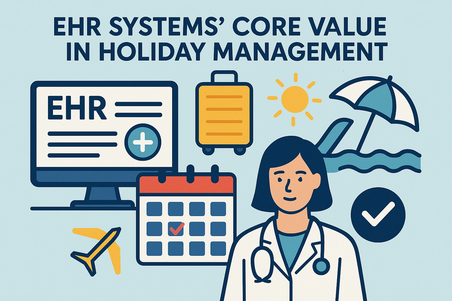 EHR系统在假期管理中的核心价值