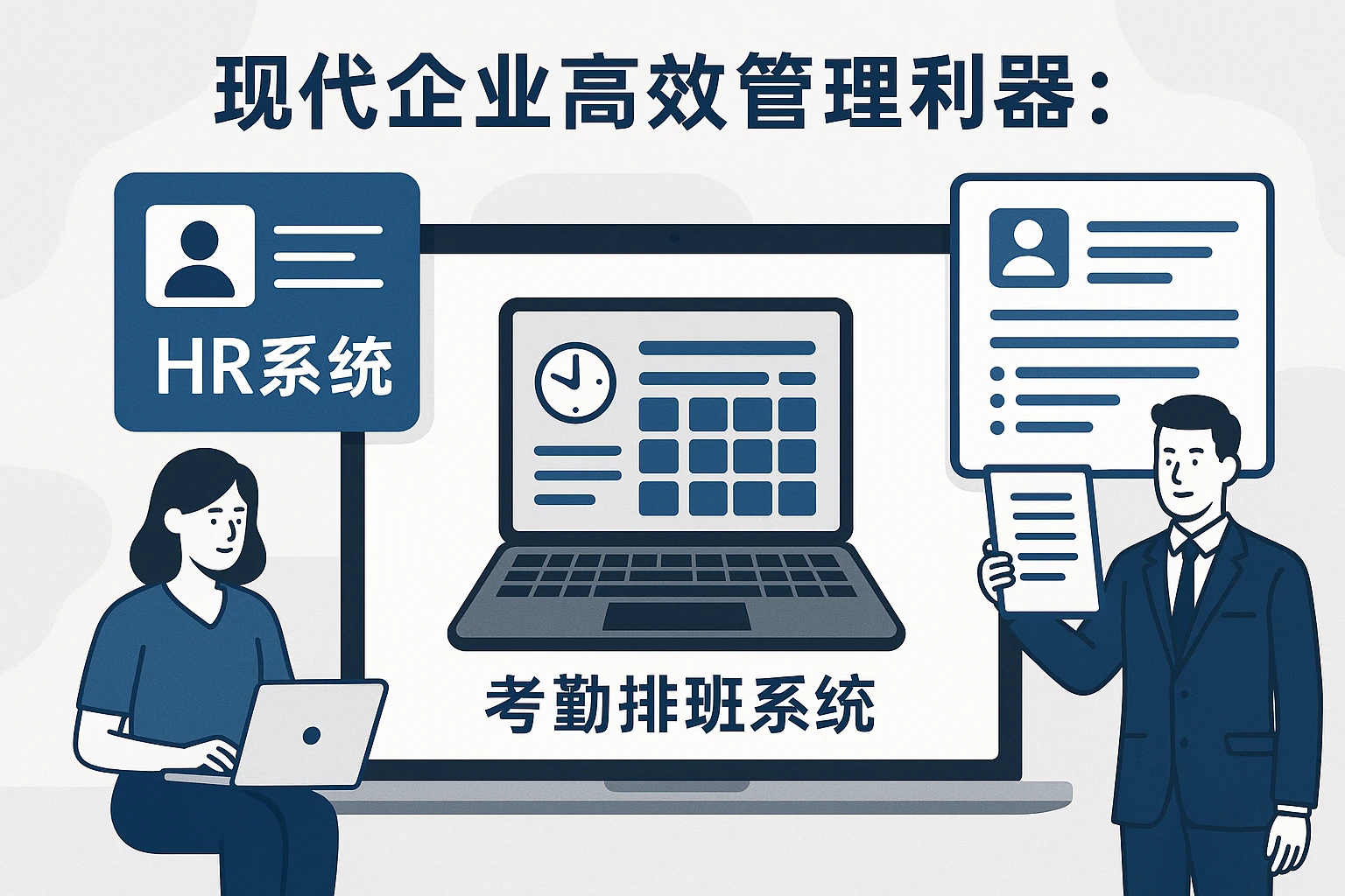 现代企业高效管理利器：HR系统、考勤排班系统与全模块人事系统解析