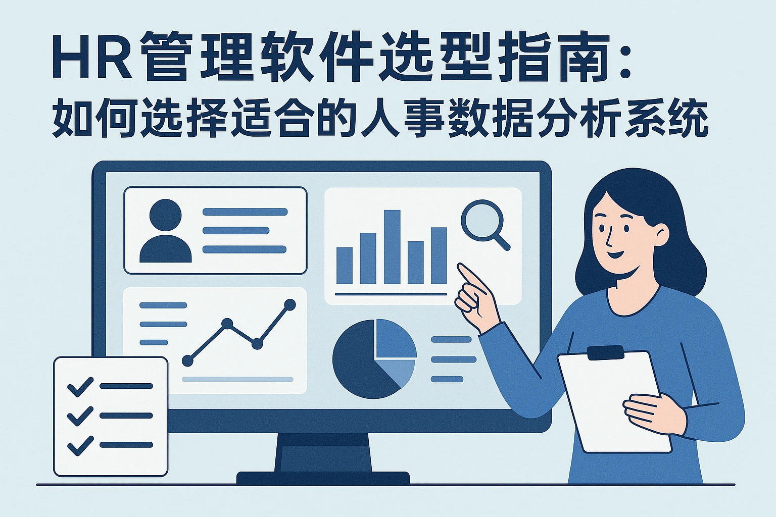 HR管理软件选型指南：如何选择适合的人事数据分析系统
