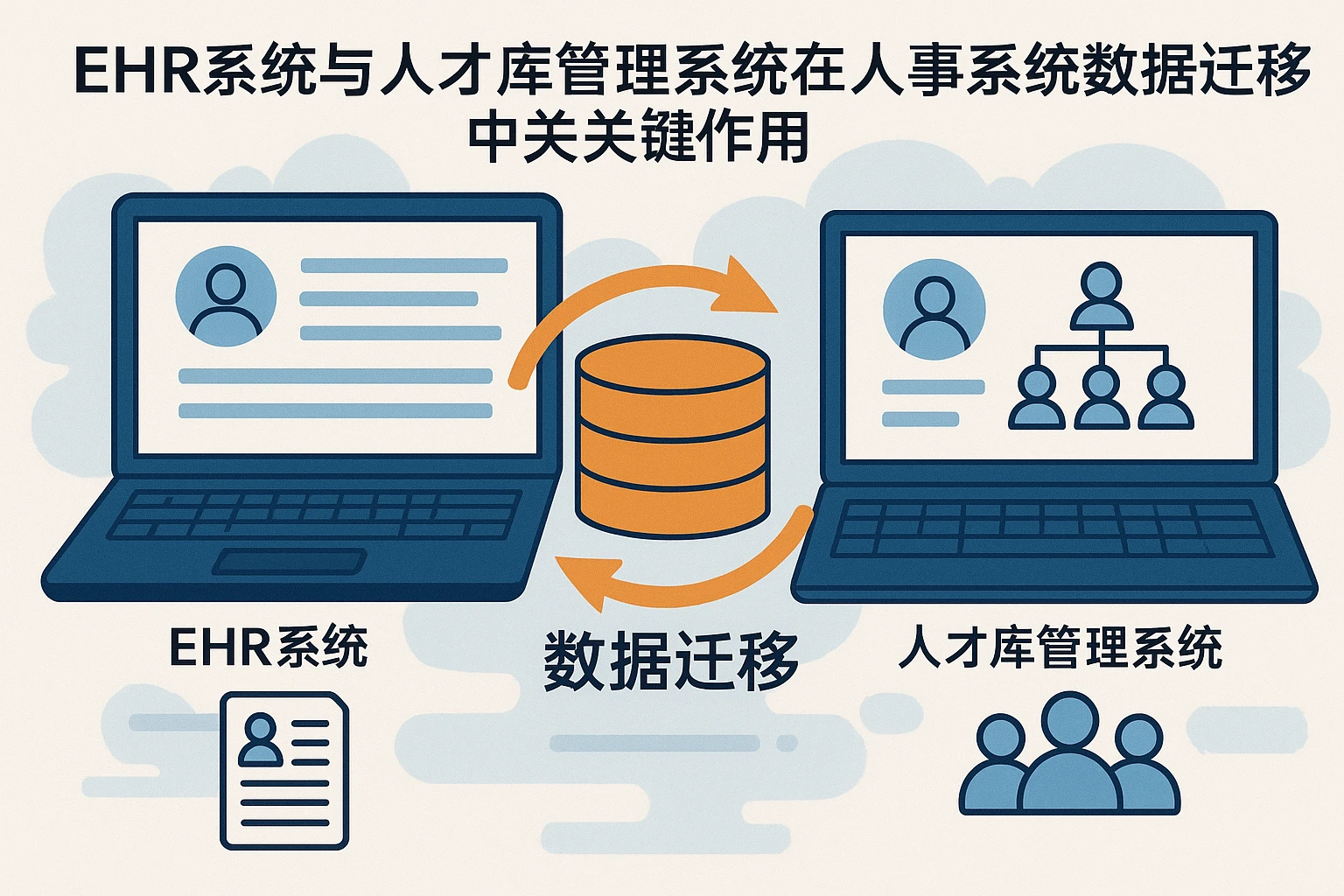 ehr系统与人才库管理系统在人事系统数据迁移中的关键作用
