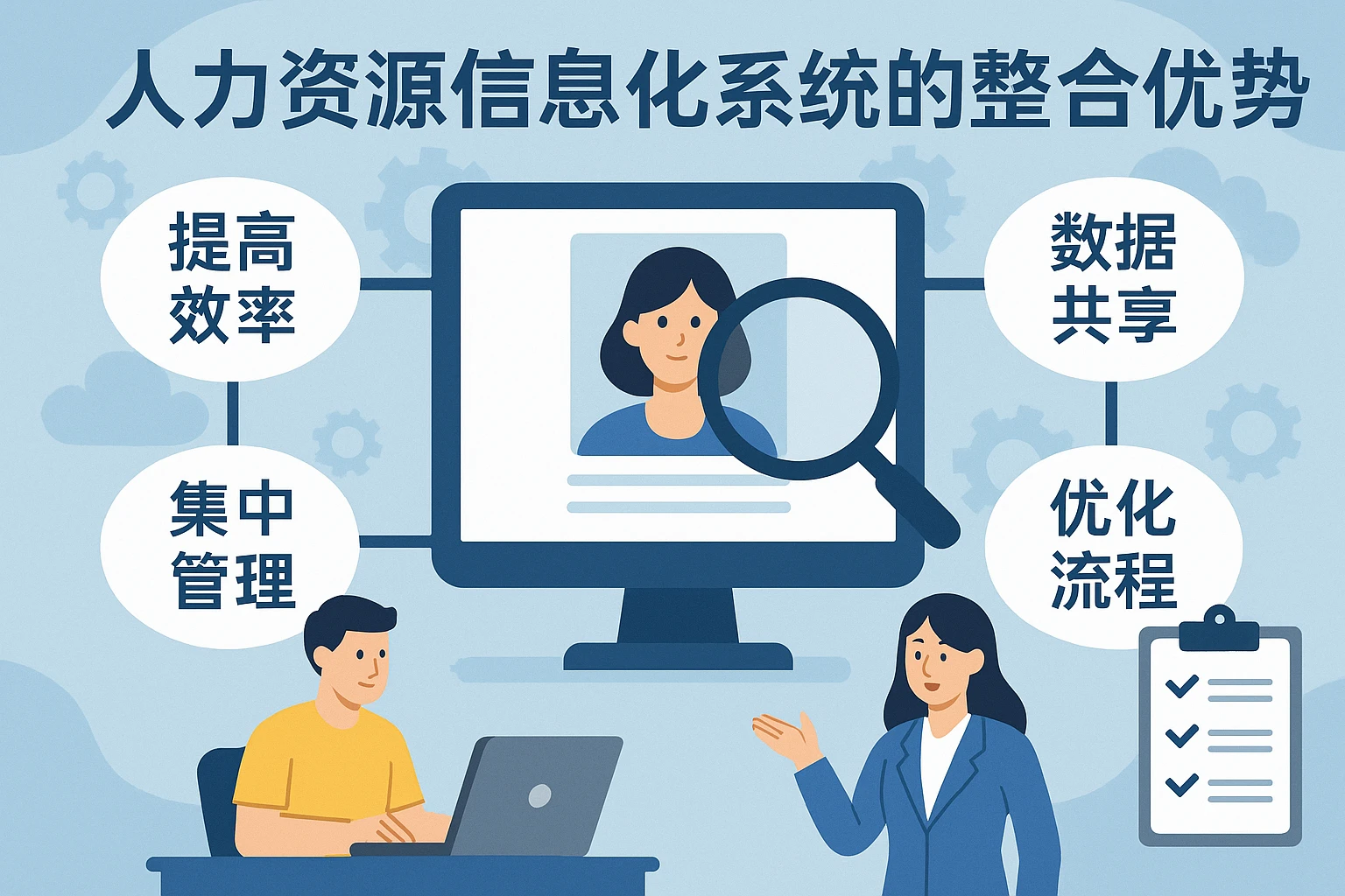人力资源信息化系统的整合优势