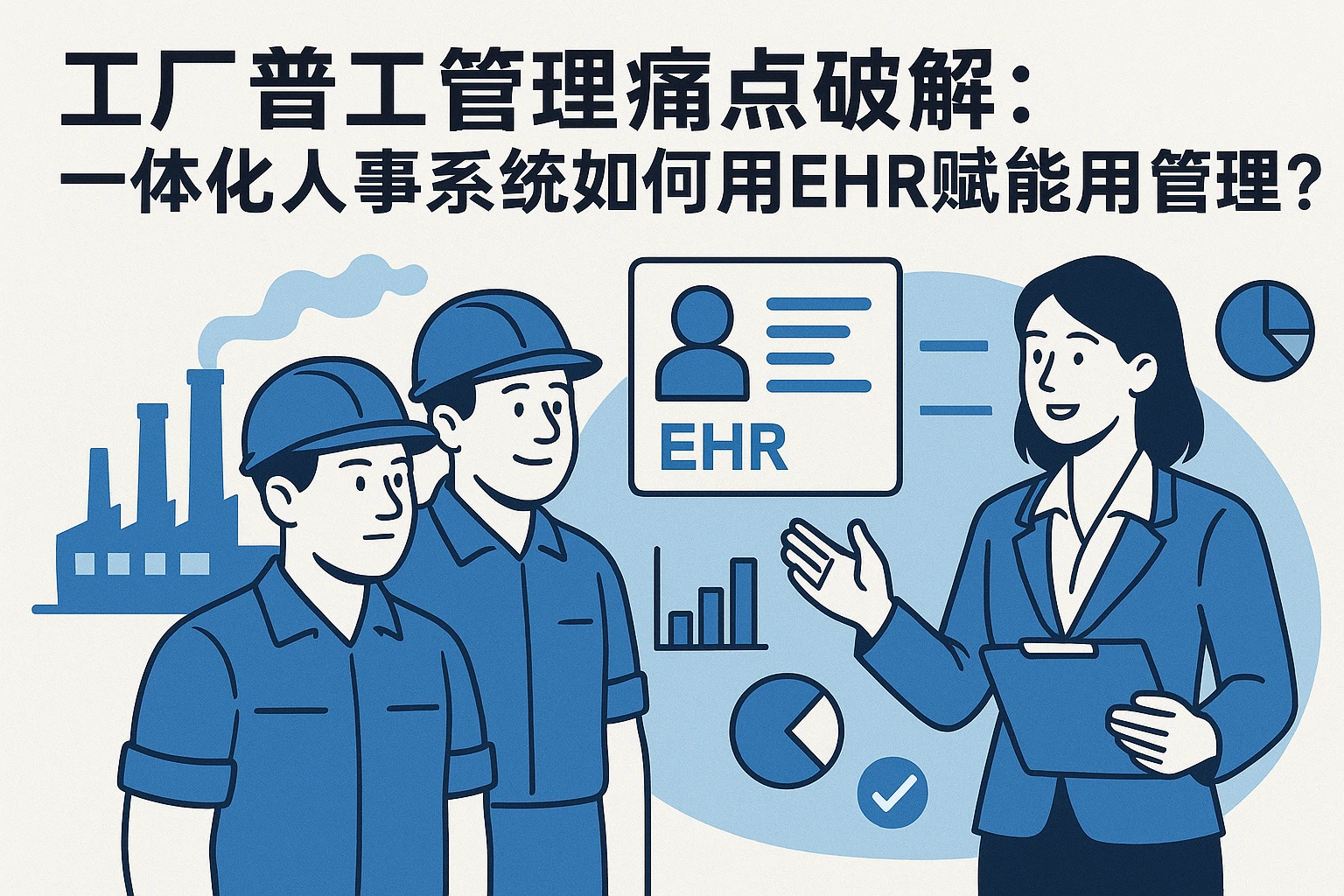 工厂普工管理痛点破解：一体化人事系统如何用EHR赋能高效员工管理？