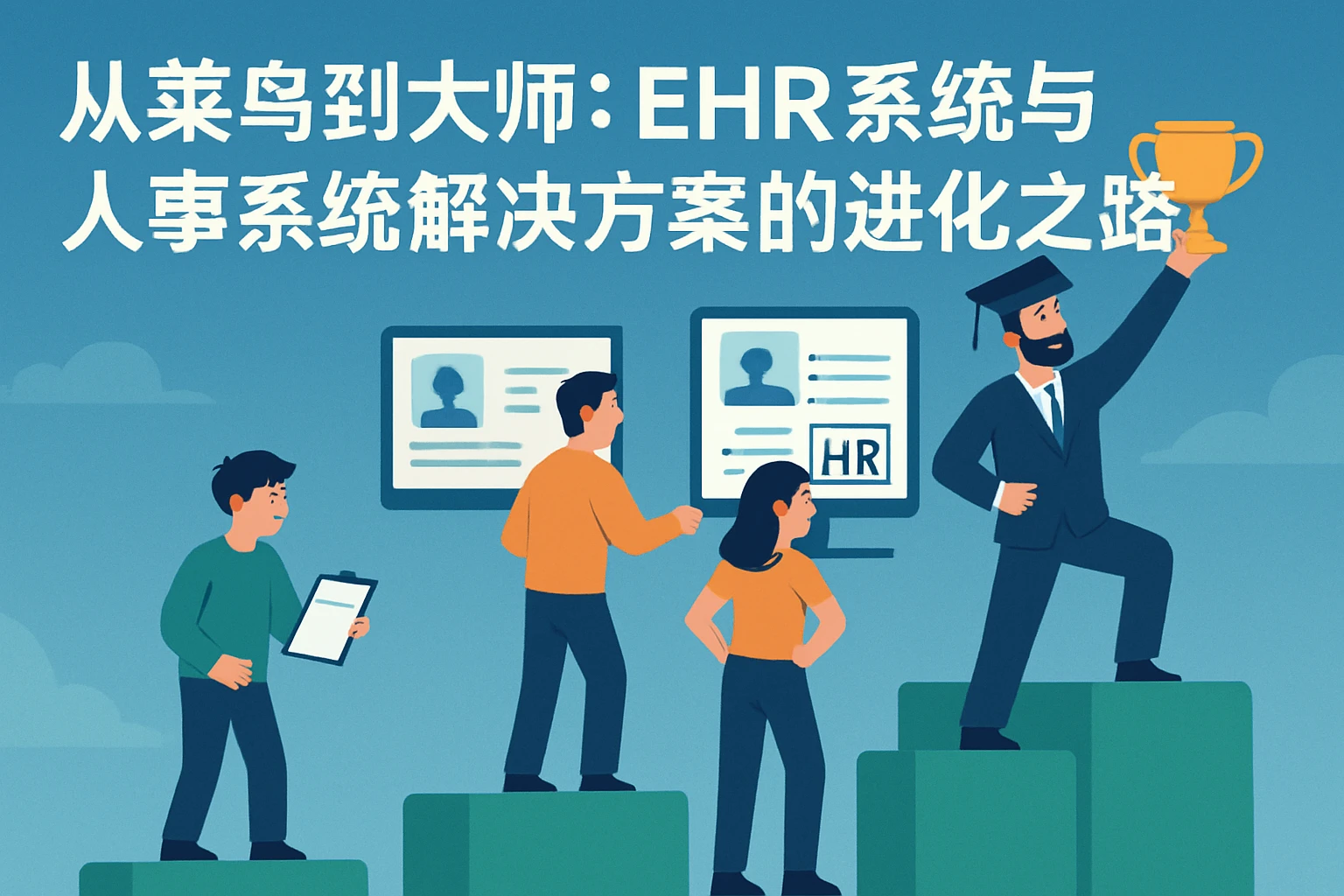 从菜鸟到大师:EHR系统与人事系统解决方案的进化之路