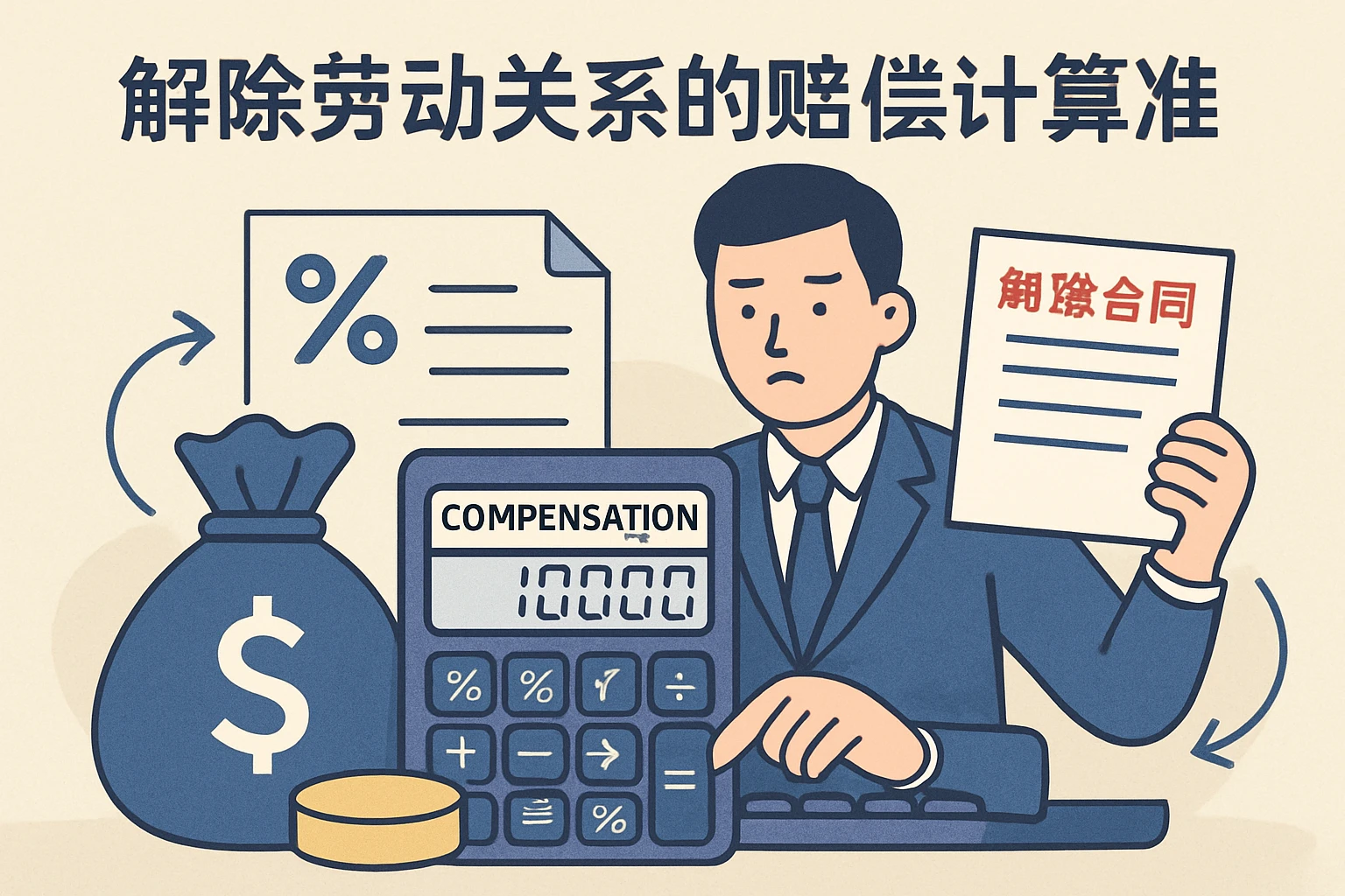 解除劳动关系的赔偿计算标准