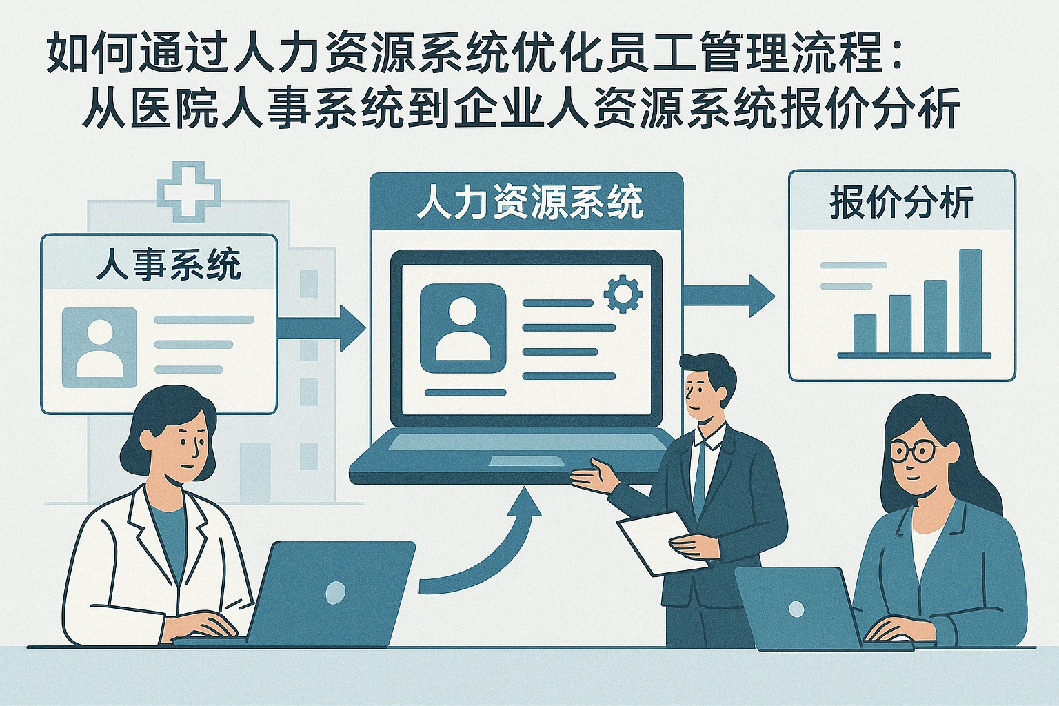 如何通过人力资源系统优化员工管理流程 - 从医院人事系统到企业人力资源系统报价分析