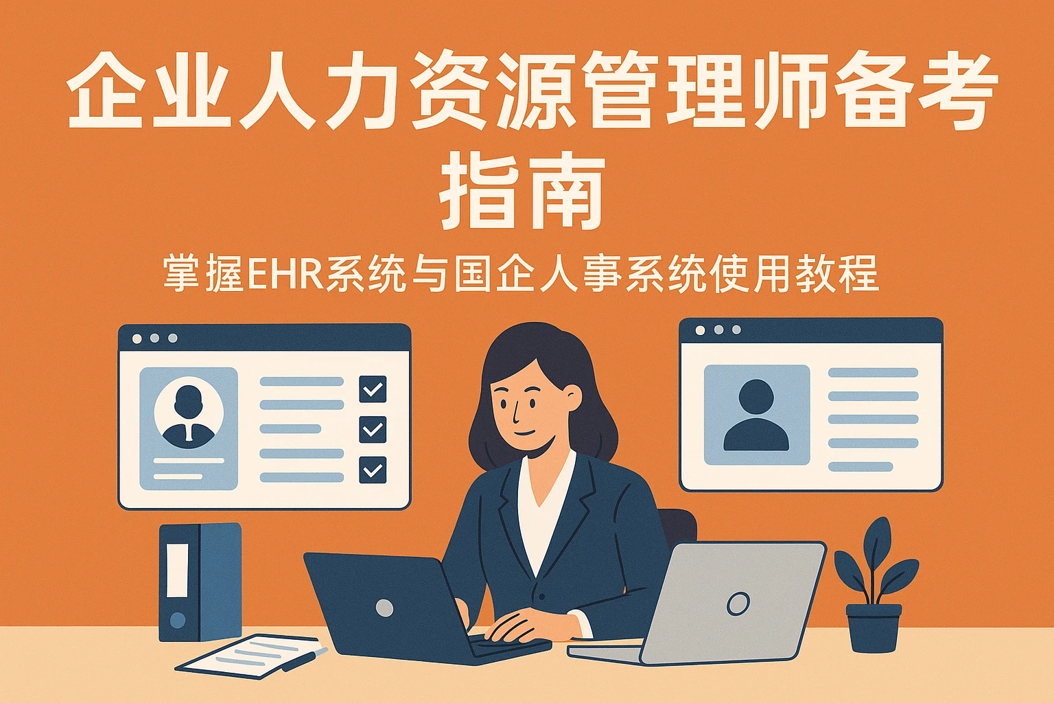 企业人力资源管理师备考指南：掌握EHR系统与国企人事系统使用教程