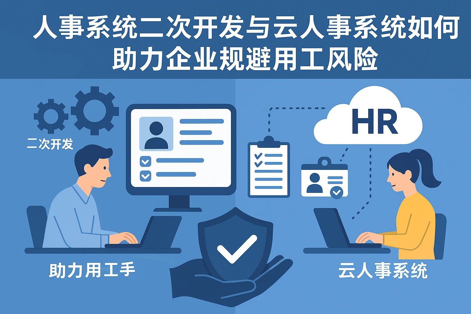 人事系统二次开发与云人事系统如何助力企业规避用工风险