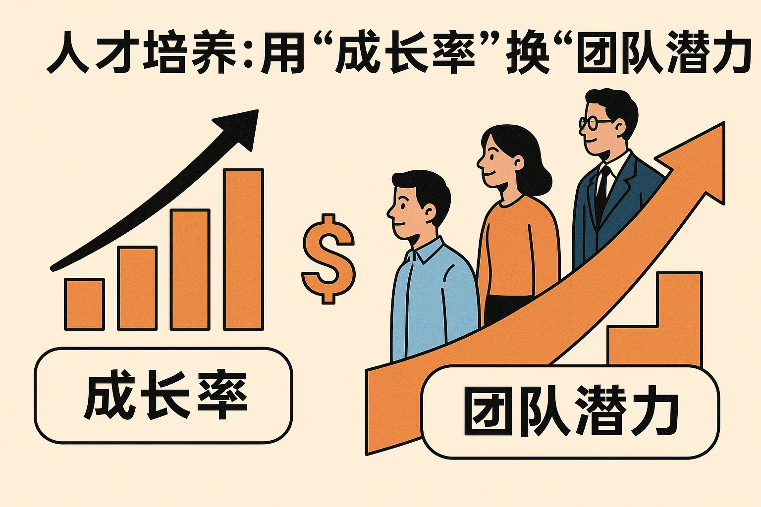 2. 人才培养：用“成长率”换“团队潜力”