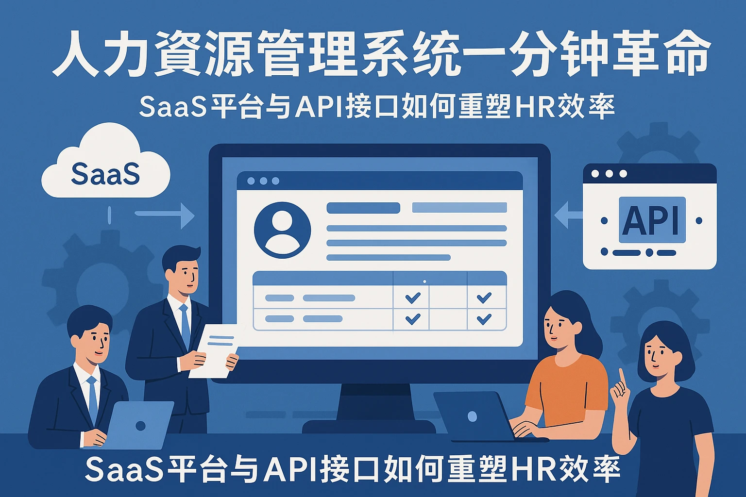 人力资源管理系统一分钟革命：SaaS平台与API接口如何重塑HR效率