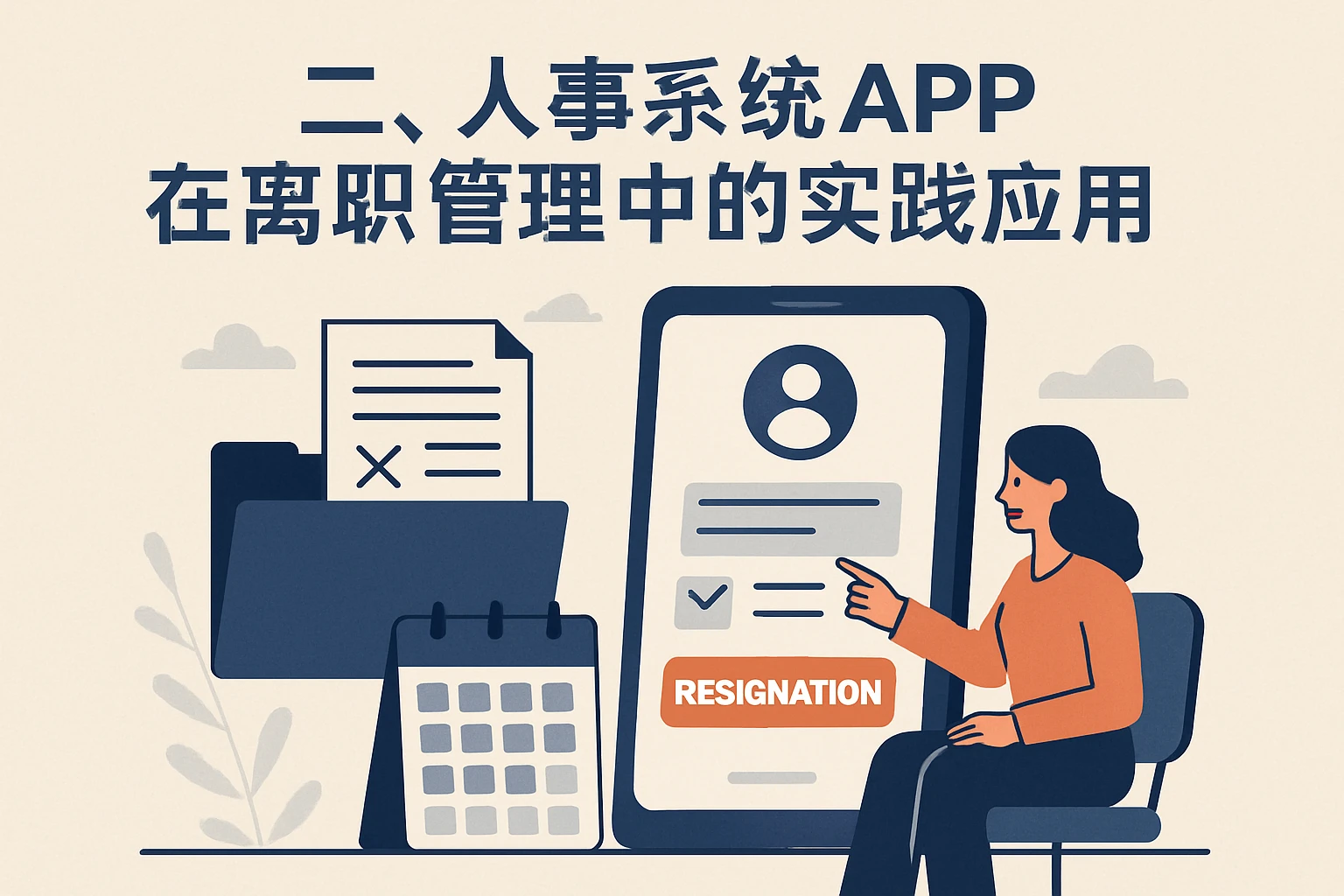 二、人事系统APP在离职管理中的实践应用