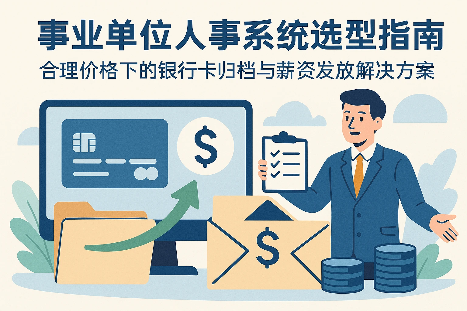 事业单位人事系统选型指南:合理价格下的银行卡归档与薪资发放解决方案