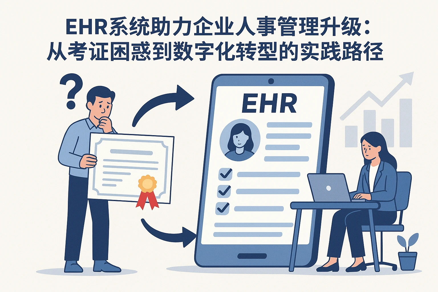 EHR系统助力企业人事管理升级:从考证困惑到数字化转型的实践路径