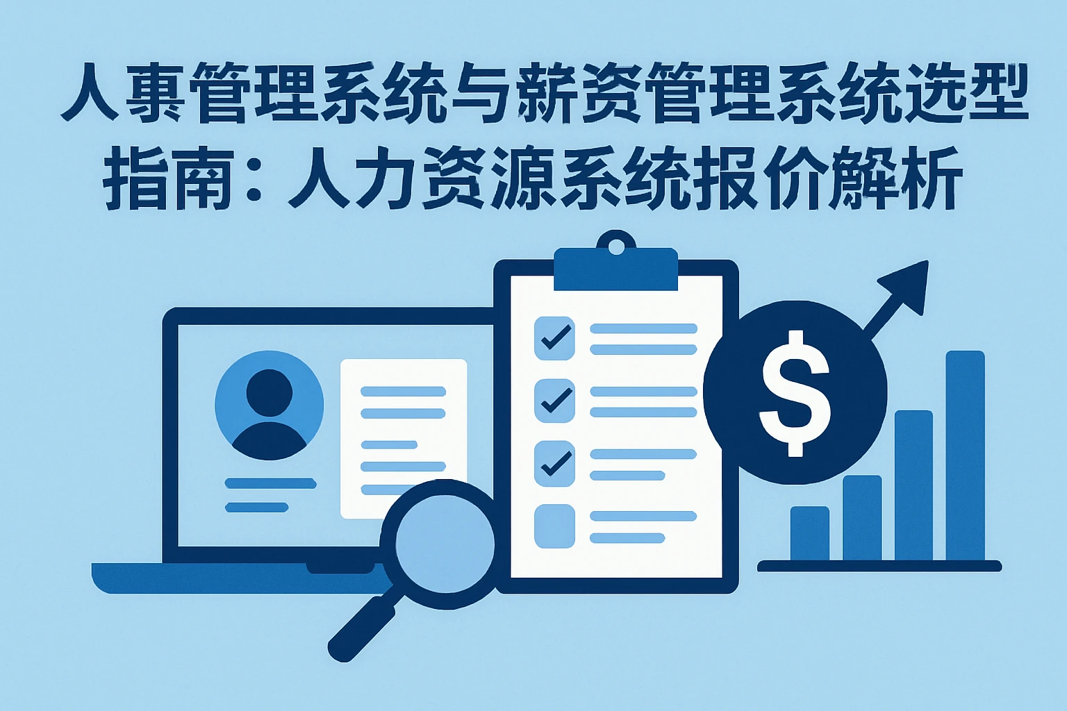 人事管理系统与薪资管理系统选型指南：人力资源系统报价解析