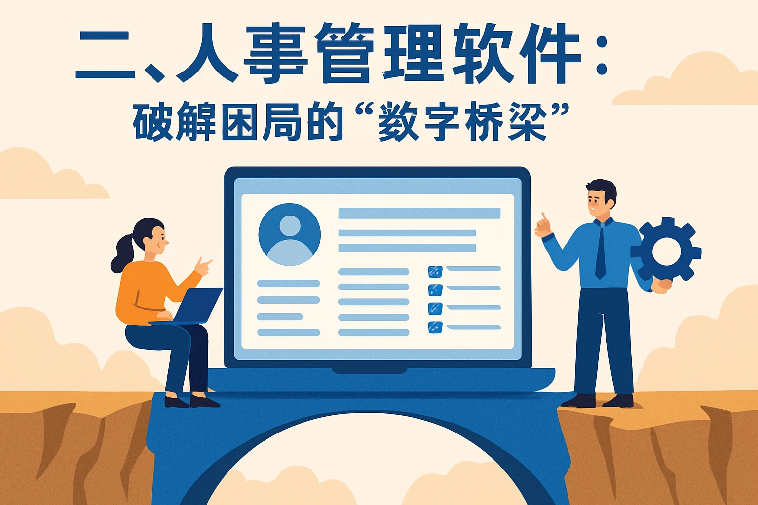 二、人事管理软件：破解困局的“数字桥梁”