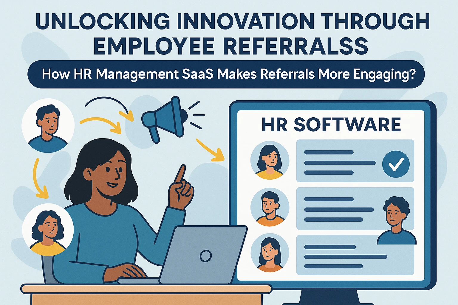 用HR管理软件解锁创新内推:人事管理SaaS如何让员工推荐更有趣?